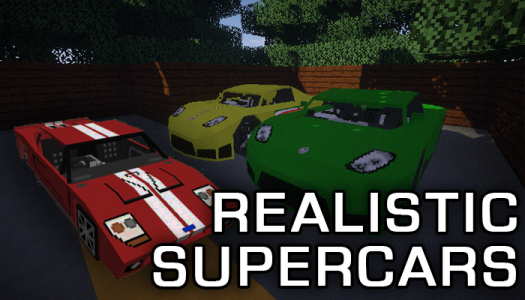 اسکرین شات برنامه Supercars for Minecraft Pocket 1