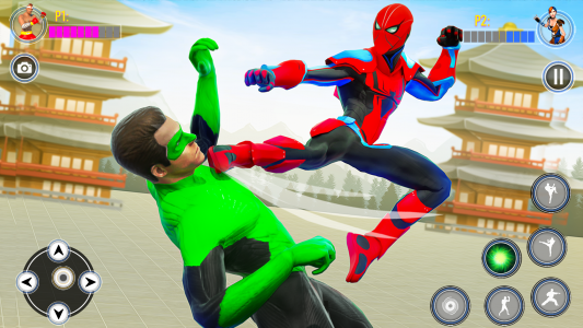 اسکرین شات بازی Spider Kung Fu Karate Games 3