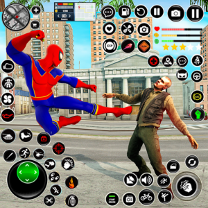اسکرین شات بازی Spider Kung Fu Karate Games 1