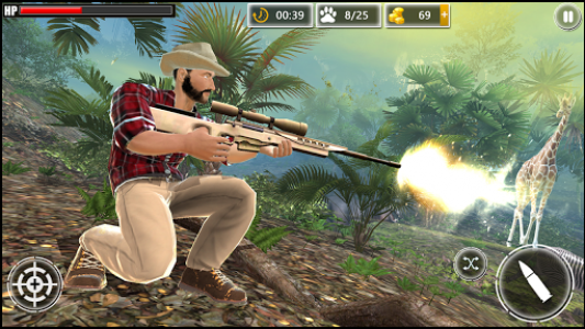 اسکرین شات بازی Animal Hunter Sniper Shooter : Fast Hunting Games 8