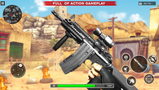 اسکرین شات بازی Gun Strike 2 Offline Gun Games 1