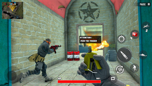 اسکرین شات برنامه Army Commando Strike Shooter 5
