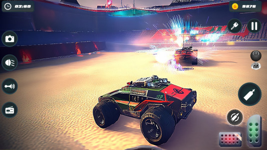 اسکرین شات 3 برنامه Shooting Car Games: Car War 3D