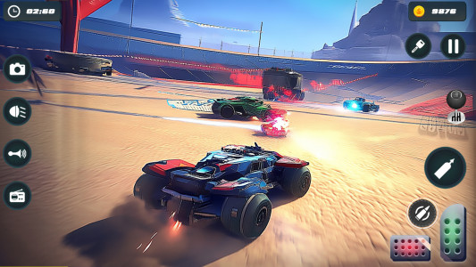 اسکرین شات 2 برنامه Shooting Car Games: Car War 3D