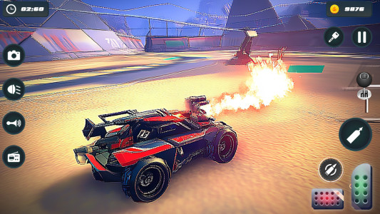 اسکرین شات 4 برنامه Mad Race : Shooting Car Games