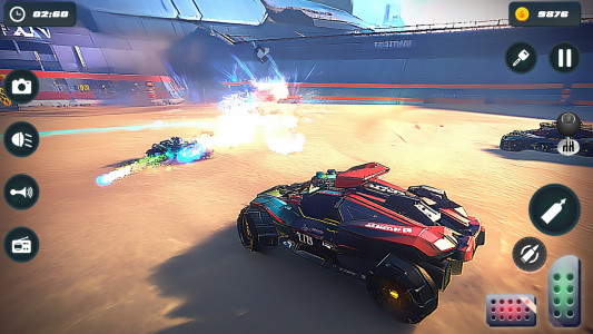 اسکرین شات 1 برنامه Shooting Car Games: Car War 3D