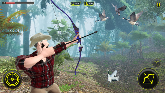 اسکرین شات 2 بازی Archery Bird Hunting Games 3D