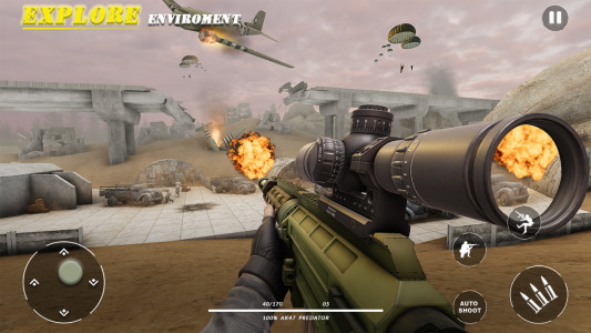 اسکرین شات بازی World War Sniper - Gun Games 2