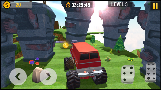 اسکرین شات 3 بازی Mountain Jeep Driving Car Game