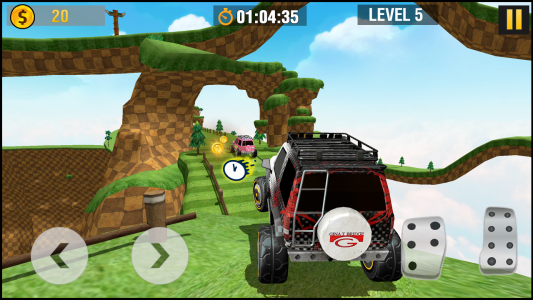 اسکرین شات 2 بازی Mountain Jeep Driving Car Game