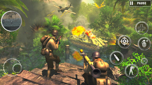 اسکرین شات بازی World War Mission: WW2 Shooter 5