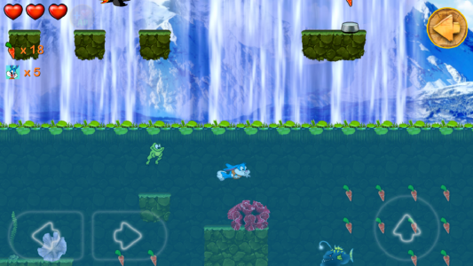 اسکرین شات بازی Beeny Rabbit Adventure Platformer World 5