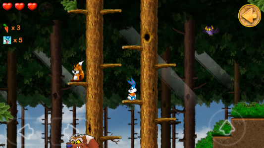 اسکرین شات بازی Beeny Rabbit Adventure Platformer World 2