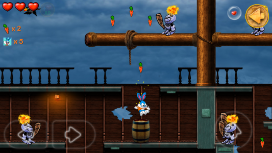 اسکرین شات بازی Beeny Rabbit Adventure Platformer World 6