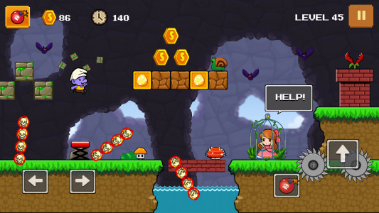 اسکرین شات 5 بازی Super Dan's World - Run Game