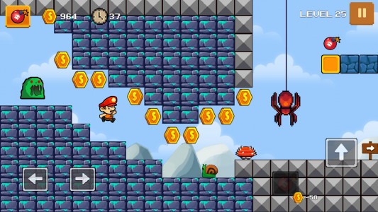 اسکرین شات 4 بازی Super Dan's World - Run Game