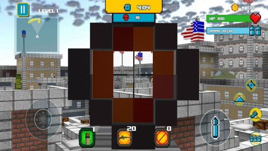 اسکرین شات 4 بازی American Block Sniper Survival