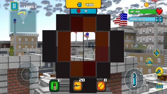 اسکرین شات 4 بازی American Block Sniper Survival