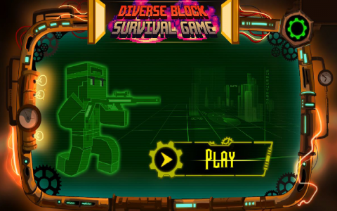 اسکرین شات 1 بازی Diverse Block Survival Game