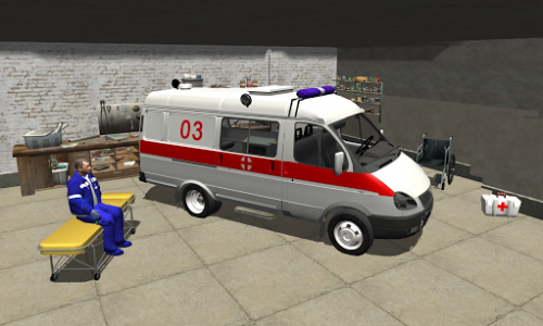 اسکرین شات بازی Ambulance Simulator 3D 1
