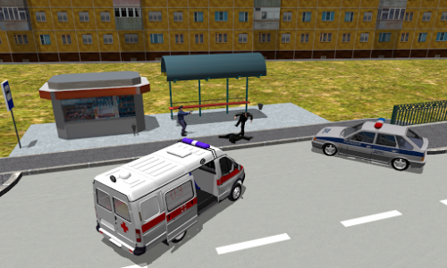 اسکرین شات بازی Ambulance Simulator 3D 3