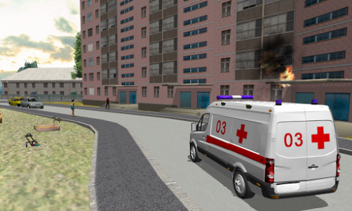 اسکرین شات بازی Ambulance Simulator 3D 6