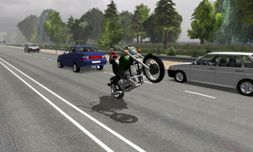 اسکرین شات بازی Russian Moto Traffic Rider 3D 6