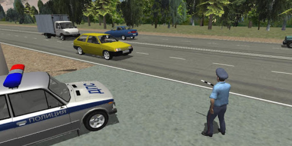 اسکرین شات بازی Traffic Cop Simulator 3D 7