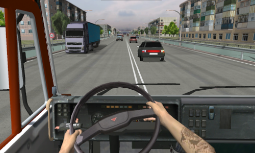 اسکرین شات بازی Traffic Hard Truck Simulator 3