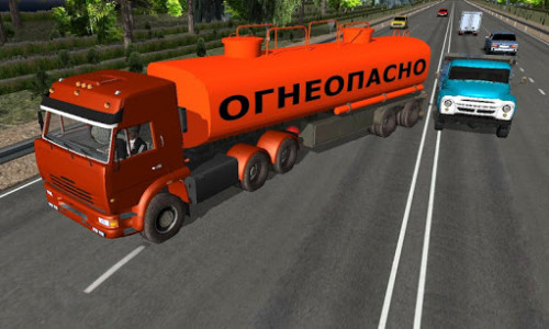 اسکرین شات بازی Traffic Hard Truck Simulator 7