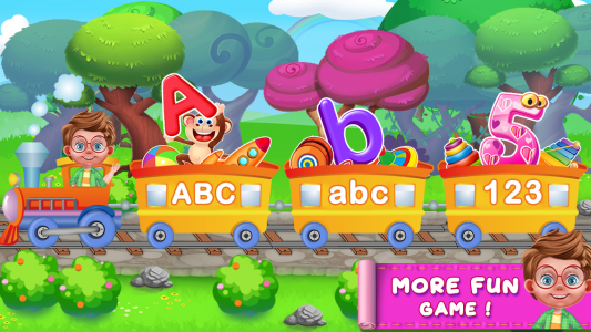 اسکرین شات بازی ABC Tracing Alphabets And Numbers 5