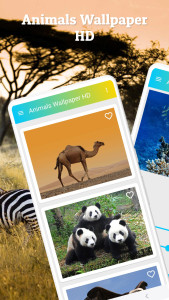 اسکرین شات 1 برنامه Animals Wallpaper HD