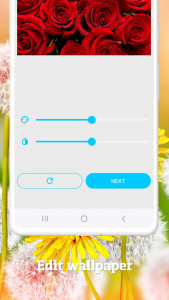 اسکرین شات برنامه Flower Wallpaper HD 4