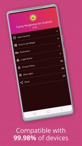 اسکرین شات 6 برنامه Funny Ringtones for Android