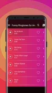 اسکرین شات برنامه Funny Ringtones for Android 3
