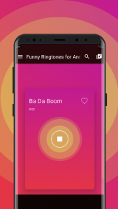 اسکرین شات برنامه Funny Ringtones for Android 4