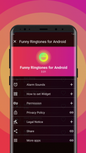 اسکرین شات برنامه Funny Ringtones for Android 8