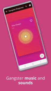 اسکرین شات 2 برنامه Gangster Ringtones