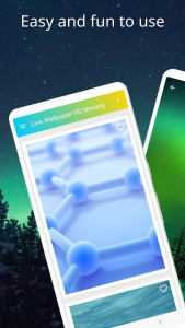 اسکرین شات 1 برنامه Live Wallpaper HD Moving