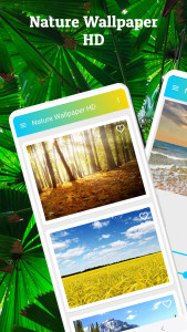 اسکرین شات 1 برنامه Nature Wallpaper HD