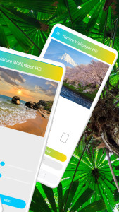 اسکرین شات 2 برنامه Nature Wallpaper HD