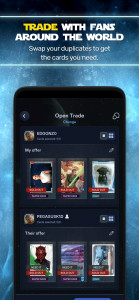 اسکرین شات 3 برنامه Star Wars Card Trader by Topps