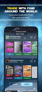 اسکرین شات 3 برنامه Star Wars Card Trader by Topps