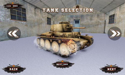 اسکرین شات بازی Mini Tank Battle Blitz 3d: Tanks fight games 2019 5