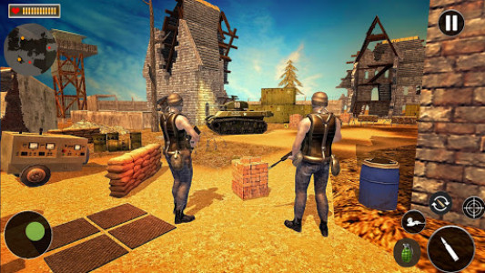 اسکرین شات برنامه Offline Gun Games 2021 : Fire Free Game - New Game 4