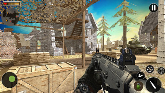 اسکرین شات برنامه Offline Gun Games 2021 : Fire Free Game - New Game 2