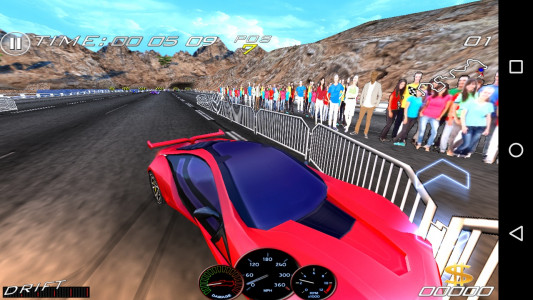 اسکرین شات بازی اتومبیل تندر مسابقه 2