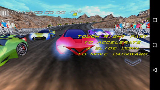 اسکرین شات بازی اتومبیل تندر مسابقه 4
