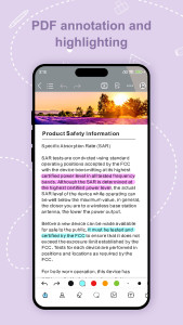 اسکرین شات 2 برنامه Kilonotes-Notes & PDF reading