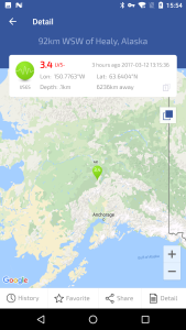 اسکرین شات 2 برنامه Earthquakes